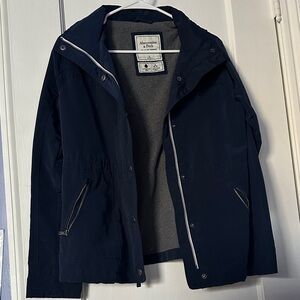 Abercrombie & Fitch Women's Navy Windbreaker